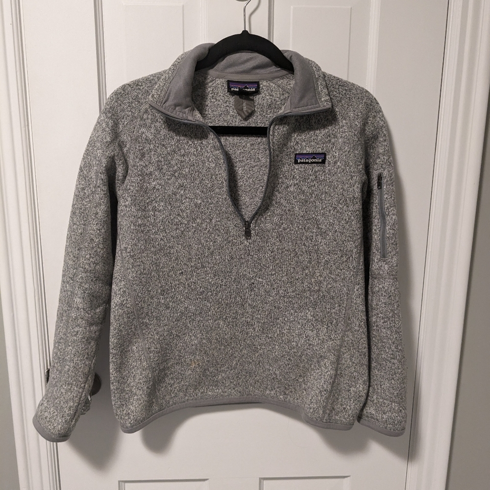 Patagonia better sweater 1/4 zip fleece
